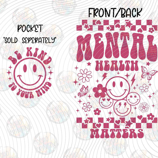 MHSM 592 - KIND MIND MATTERS POCKET DESIGN
