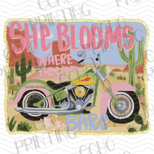 MHSM 635 - SHE BLOOMS WHERE PLANTED
