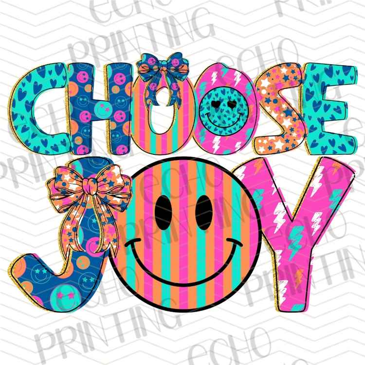MHSM 643 - CHOOSE JOY SMILEY FACE
