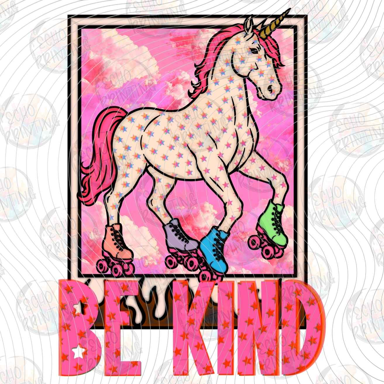 MHSM 663 - BE KIND UNICORN STYLE