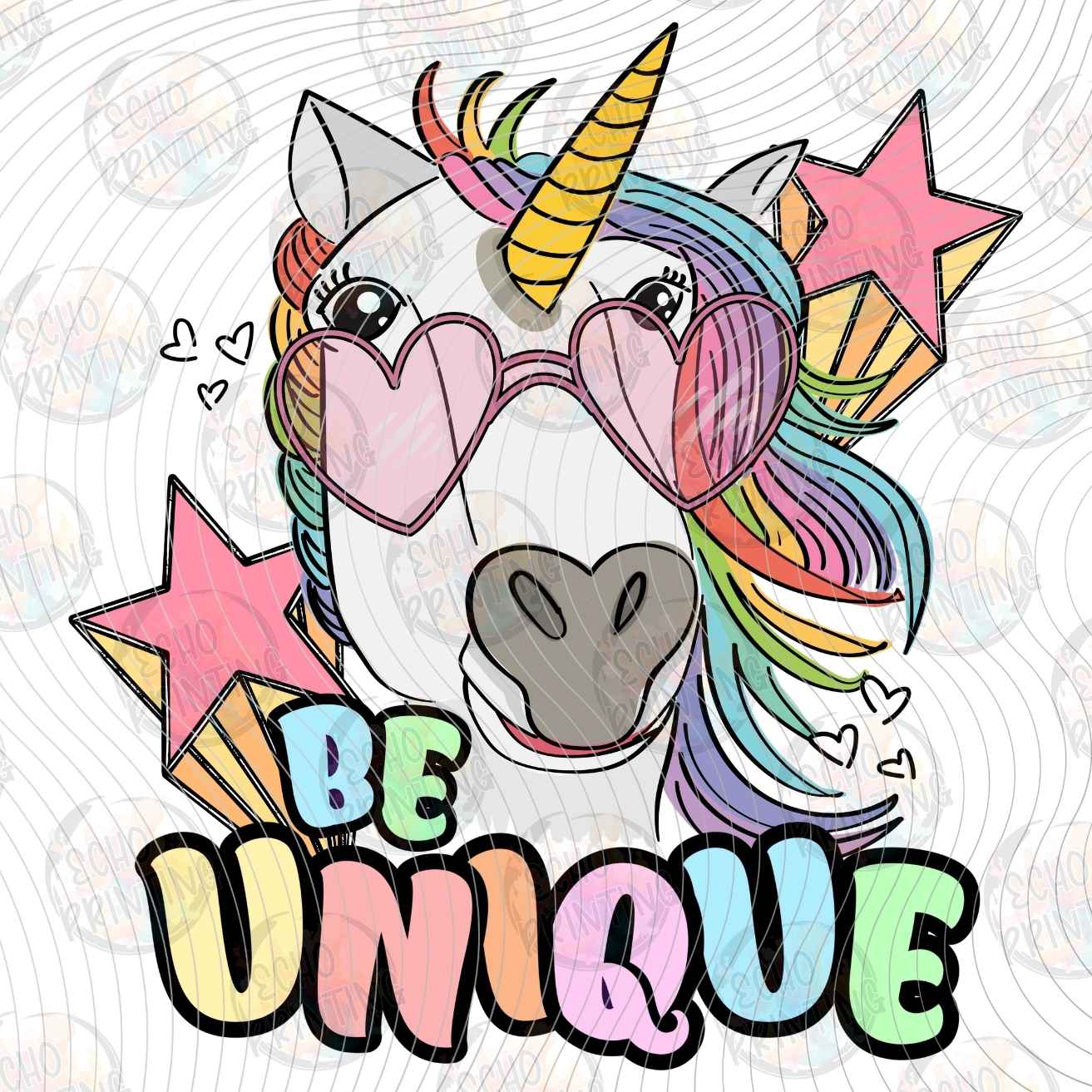 MHSM 665 - BE UNIQUE UNICORN STYLE