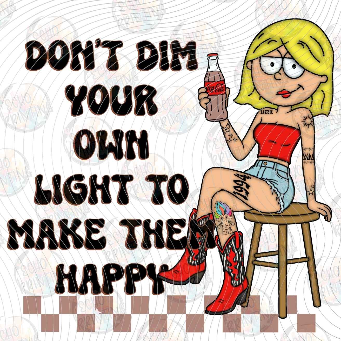MHSM 672 - DONT DIM YOUR LIGHT