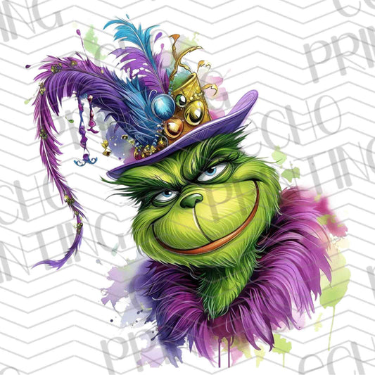 MRGC 1 – GREEN TRICKSTER IN FEATHERED HAT
