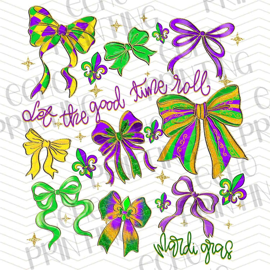 MRGG 114 - MARDI GRAS FLORAL COLLAGE