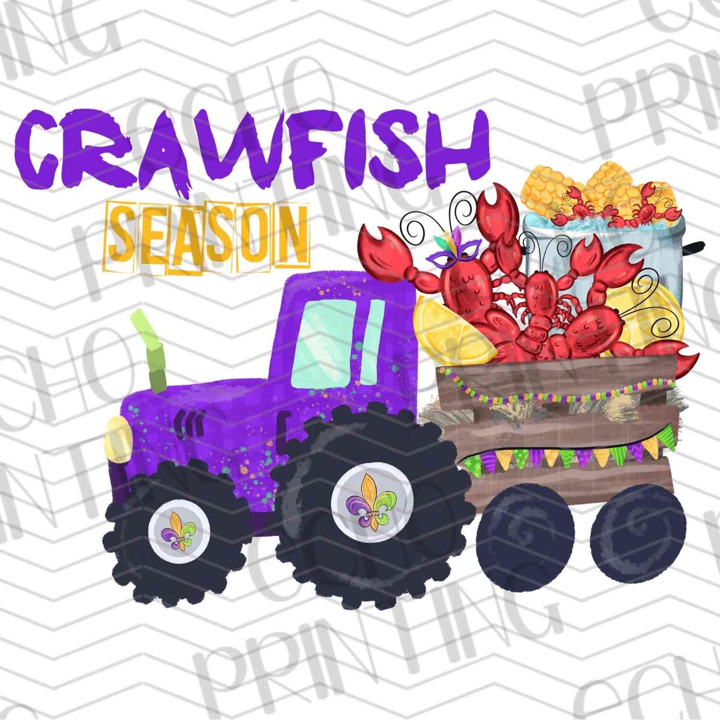 MRGG 23 - CRAWFISH SEASON TRACTOR