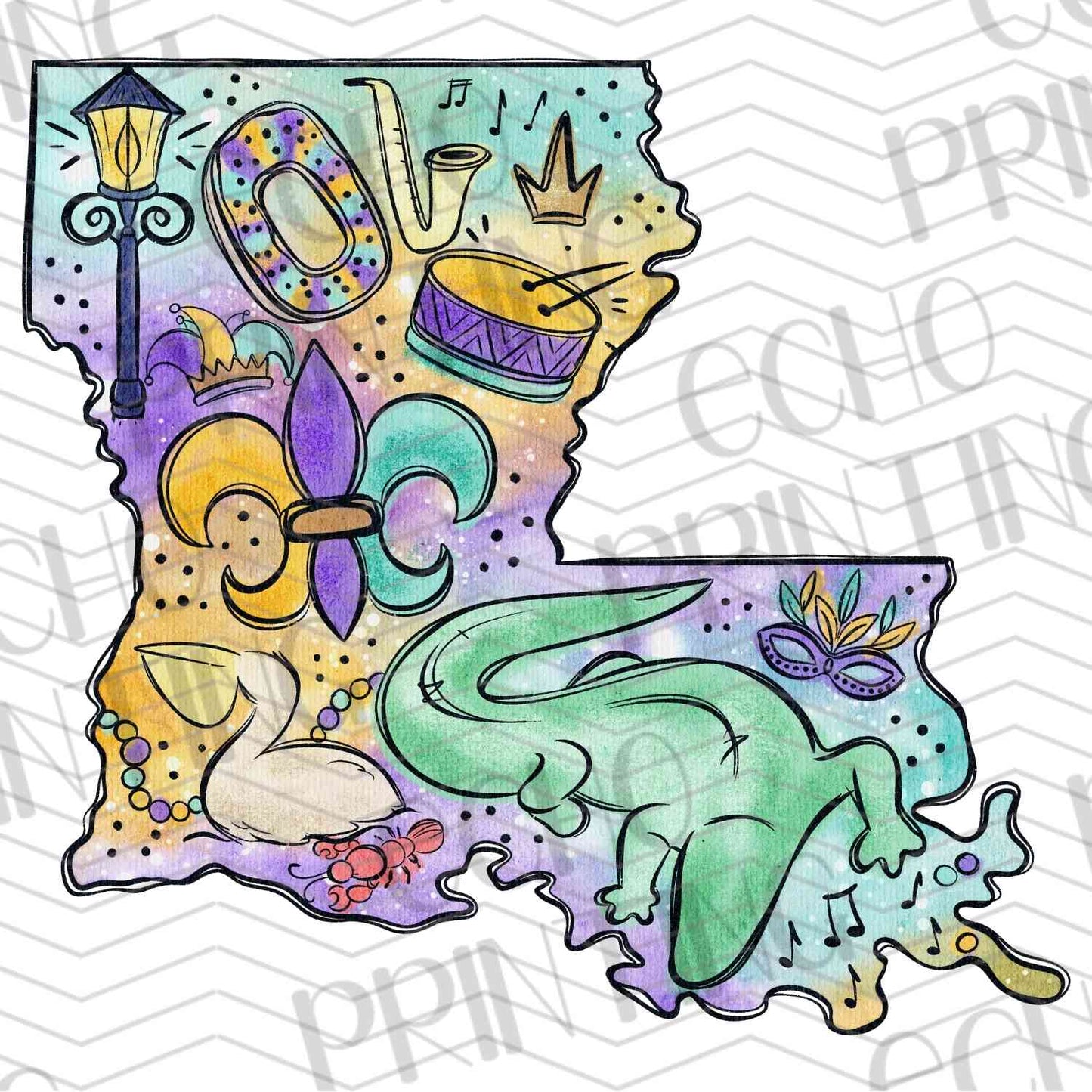 MRGG 3 – LOUISIANA BAYOU SCENE