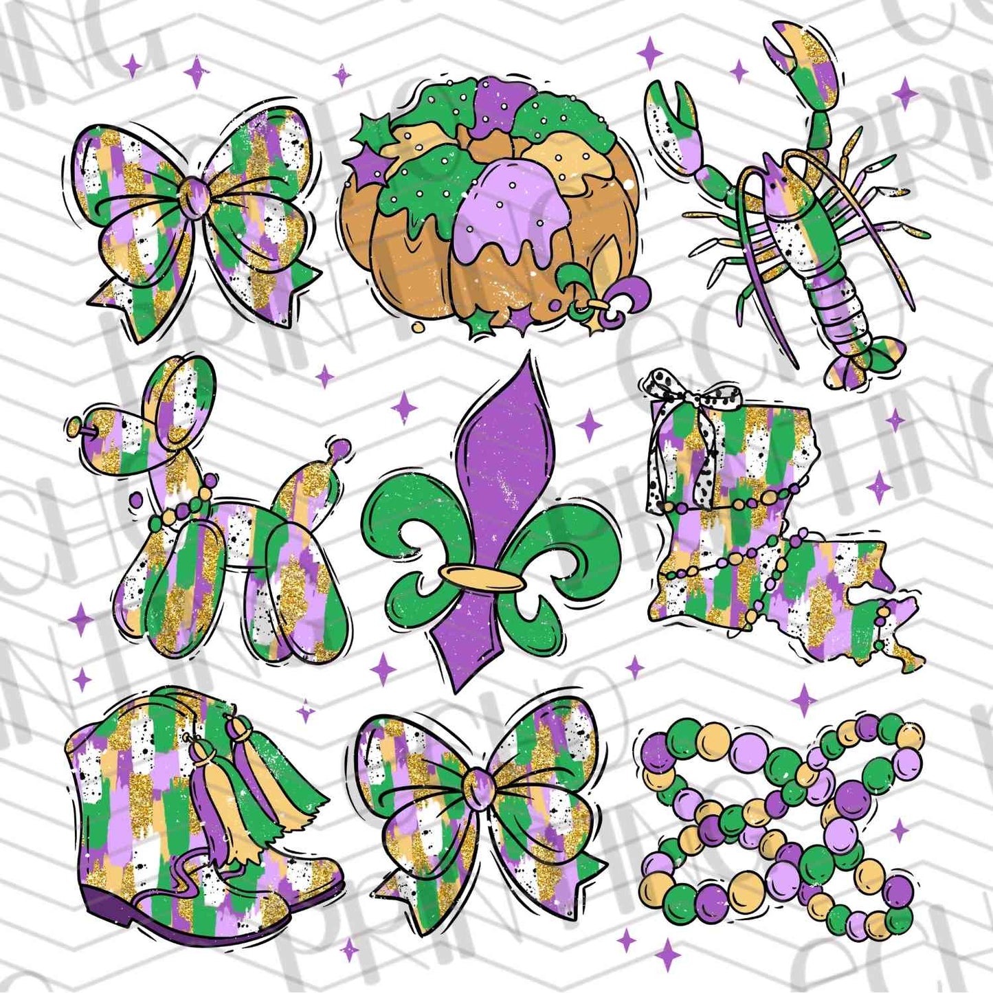 MRGG 61 - BUTTERFLY MASK SET