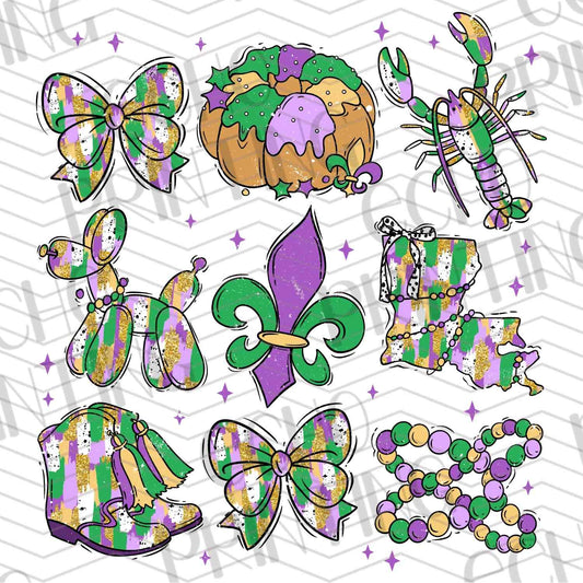 MRGG 61 - BUTTERFLY MASK SET