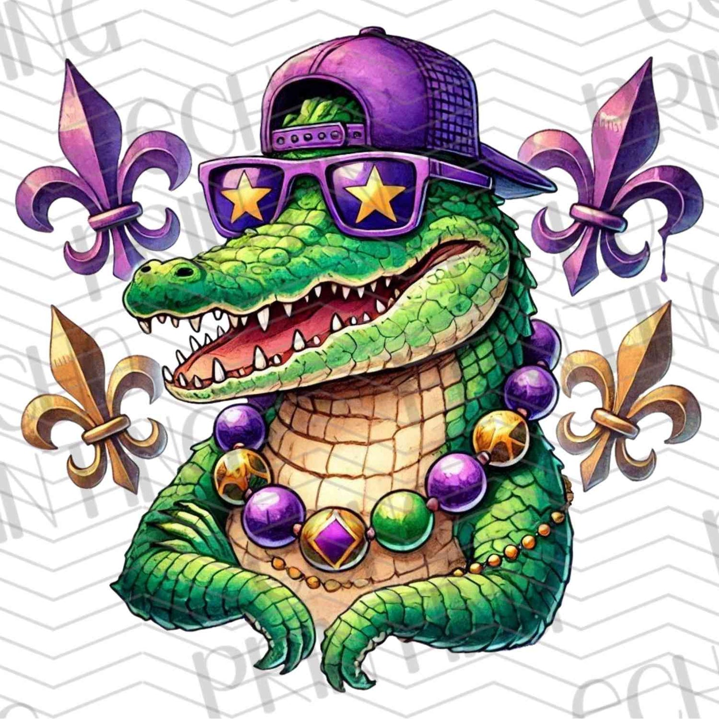 MRGG 7 – GATOR WITH TOP HAT