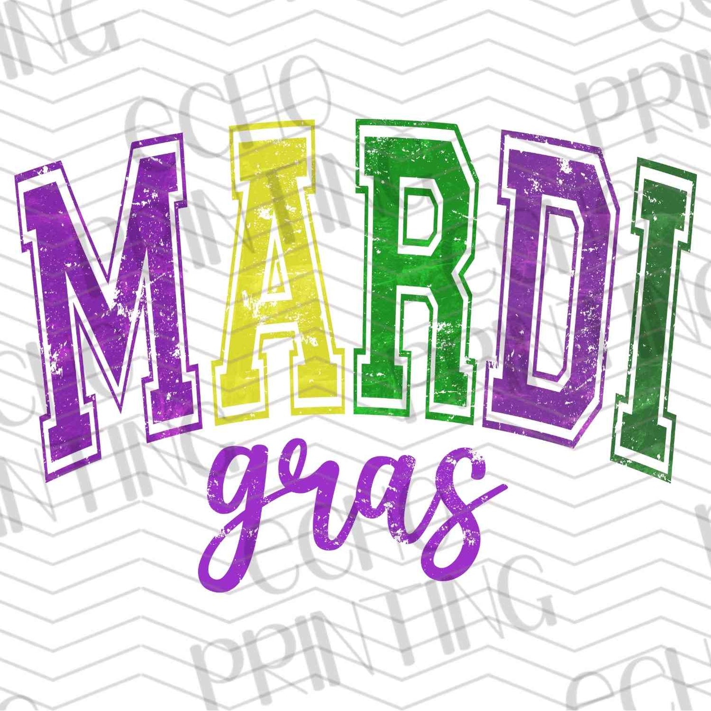 MRGG 92 - BOLD MARDI TEXT