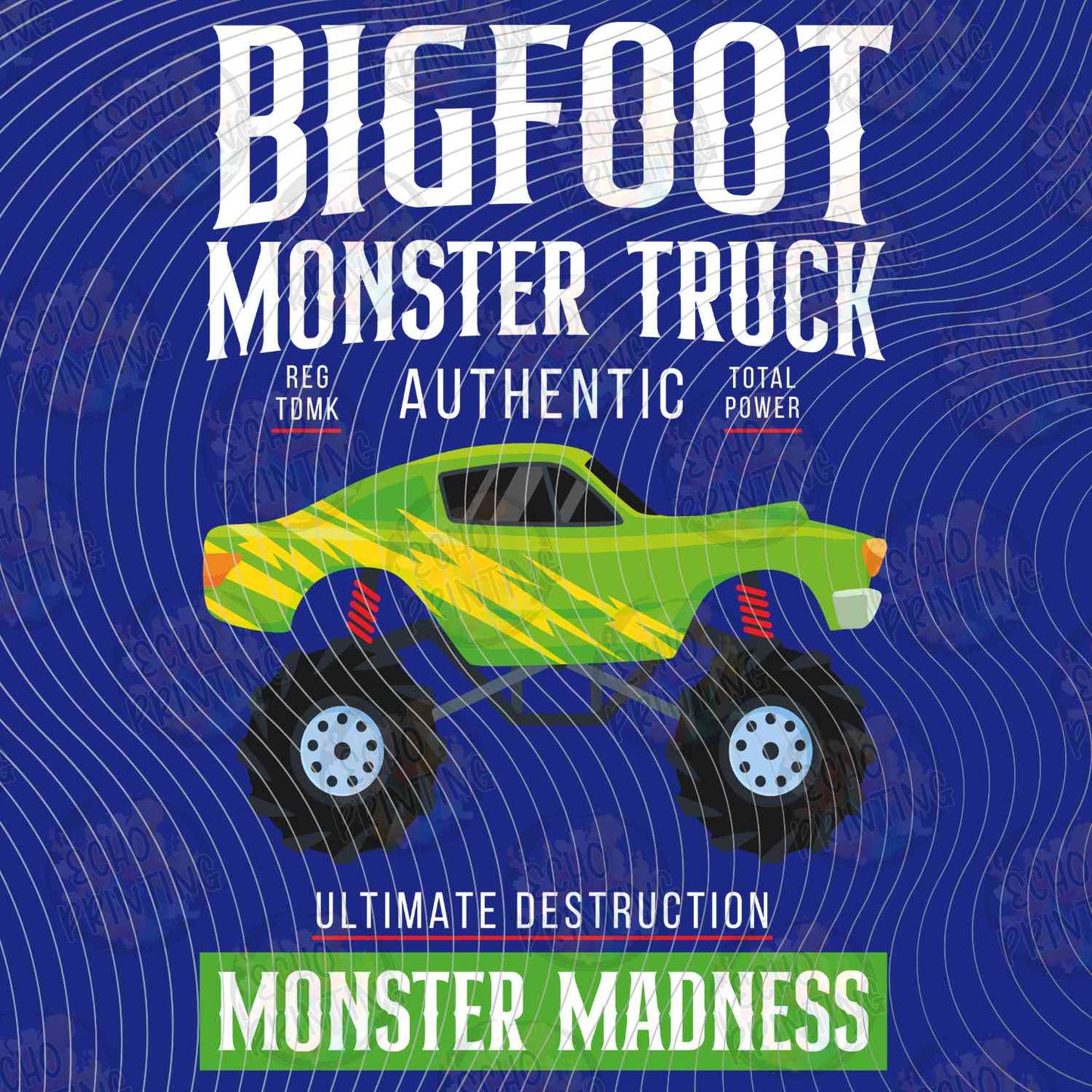 MRJ 12 - GIANT MONSTER TRUCK BLUE