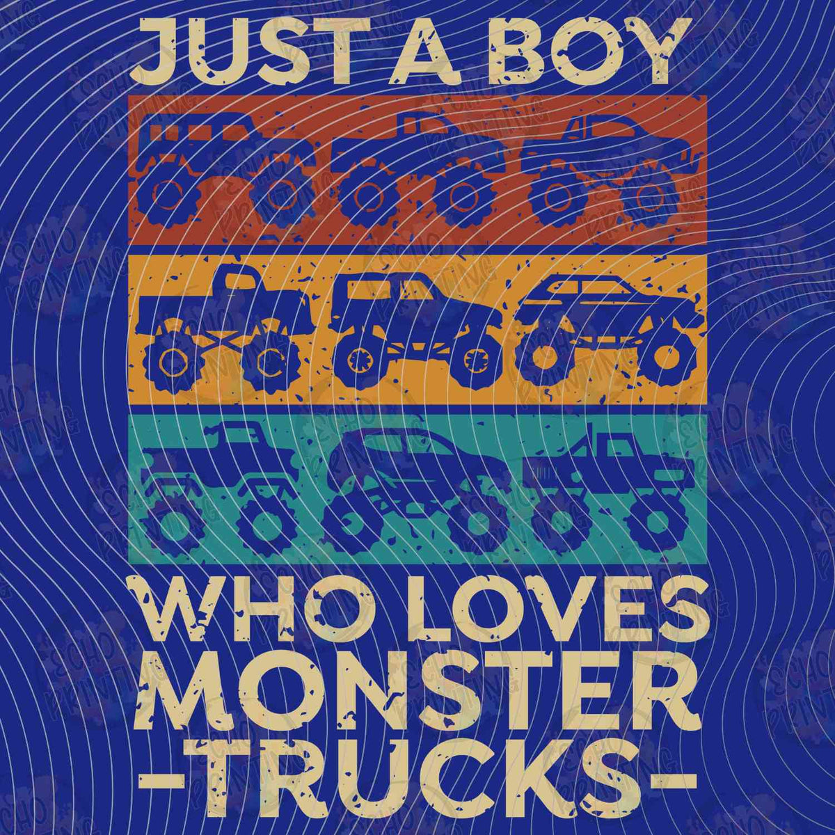 MRJ 13 - JUST A BOY WHO LOVES MONSTER TRUCKS