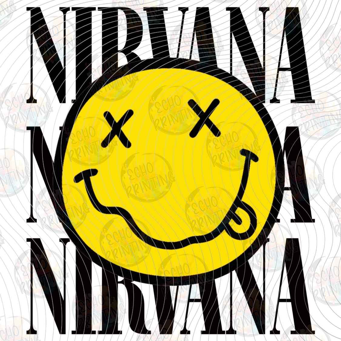 MSDTR 132 - GRUNGE SMILEY BLACK