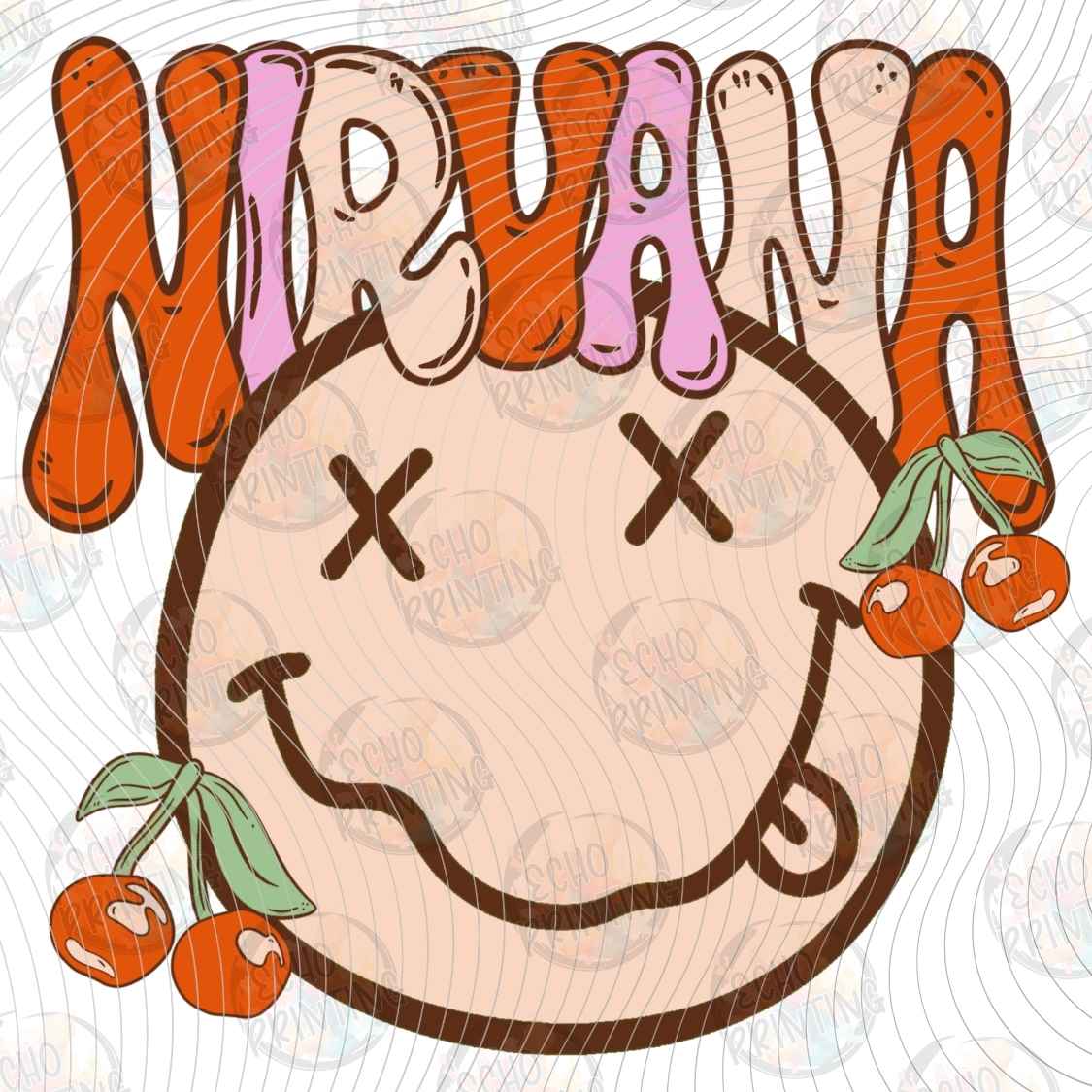 MSDTR 134 - GRUNGE SMILEY PEACH