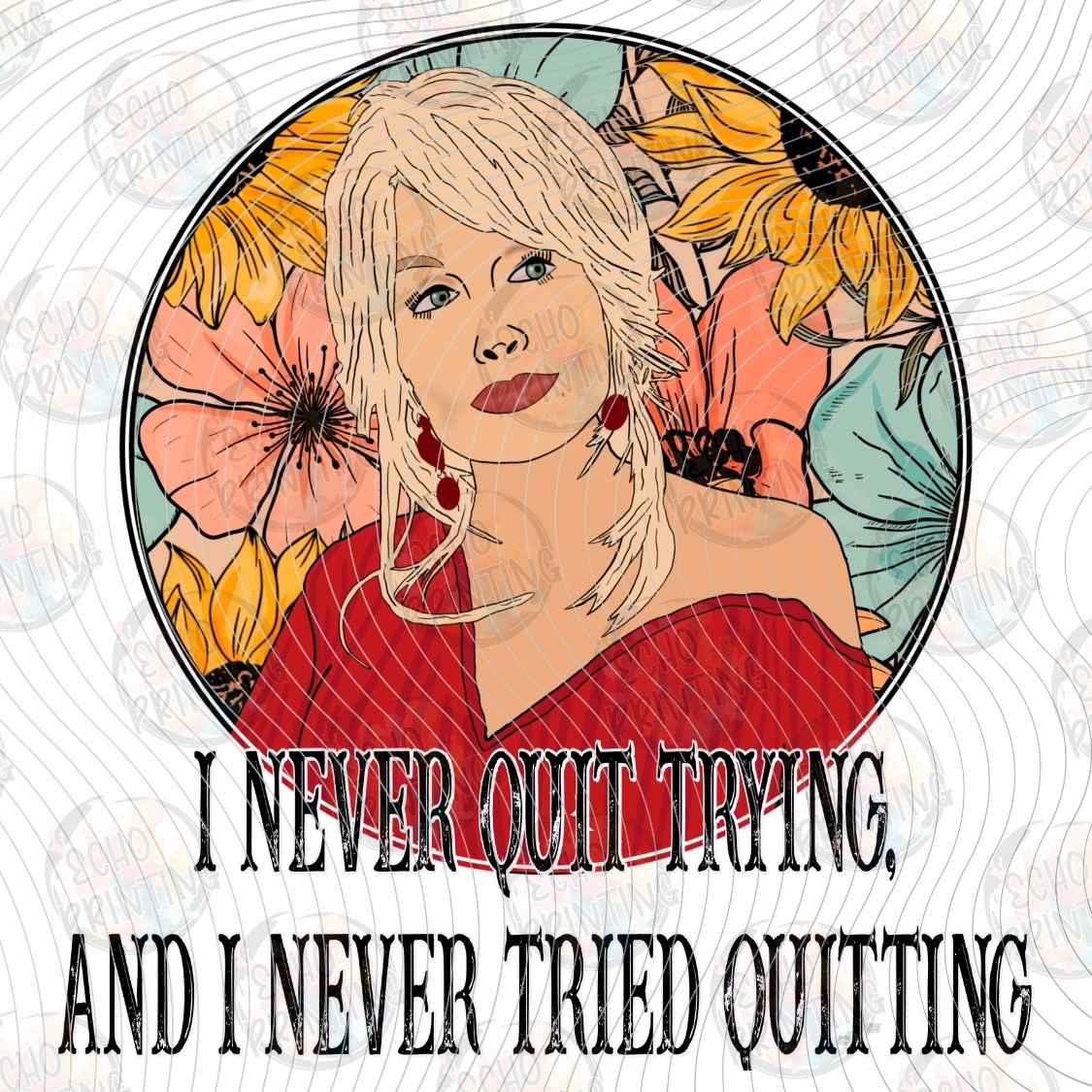 MSDTR 158 - NEVER QUIT TRYING
