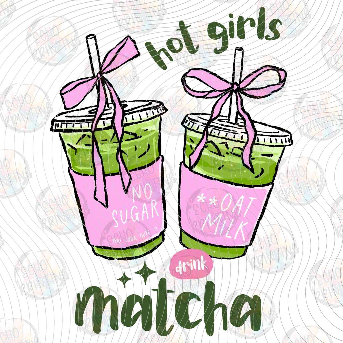 MTGT 5 - HOT GIRLS DRINK MATCHA