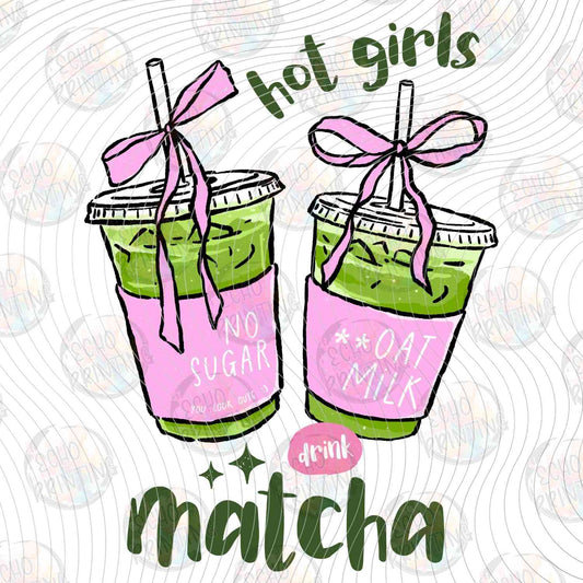MTGT 5 - HOT GIRLS DRINK MATCHA