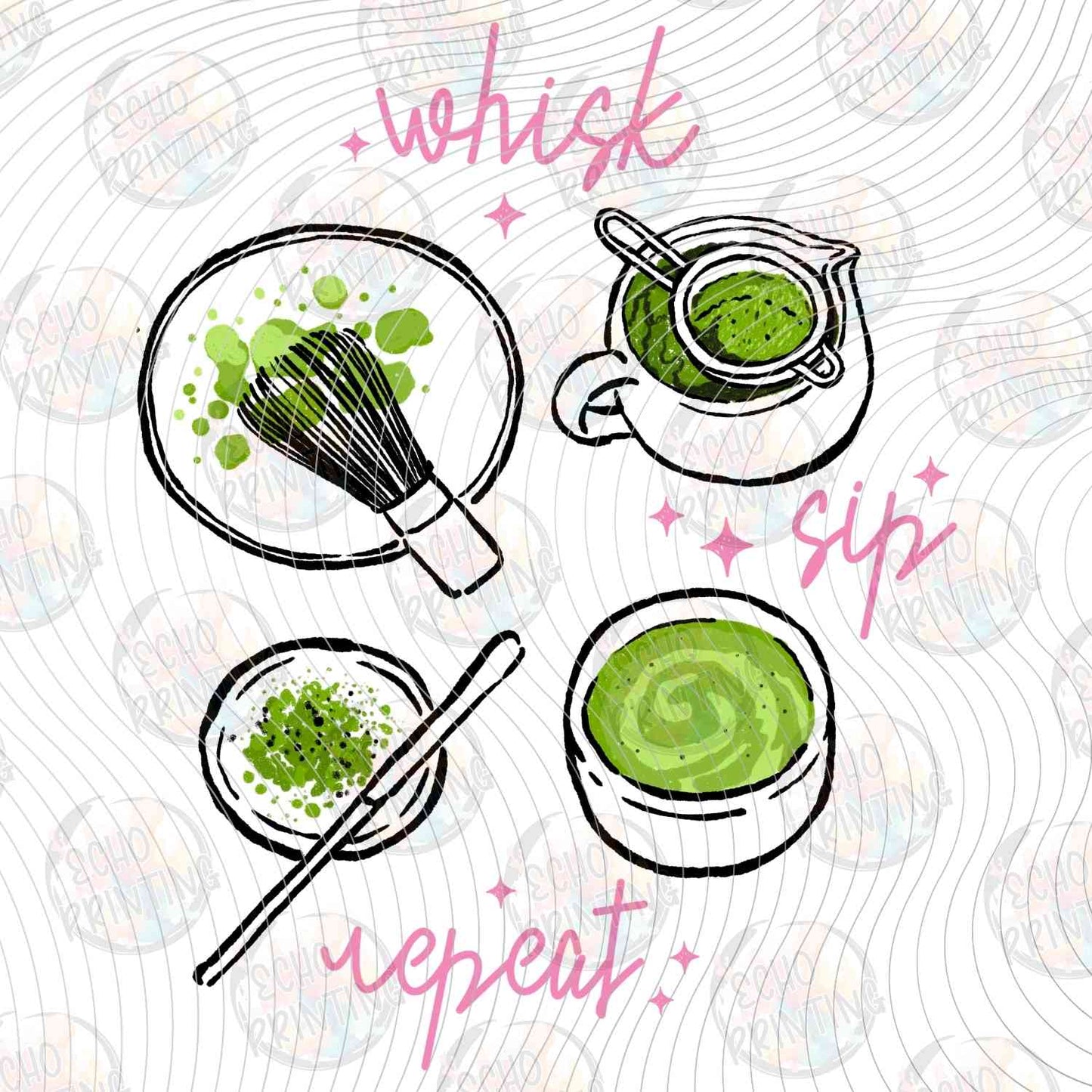 MTGT 7 - WHISK SIP REPEAT MATCHA