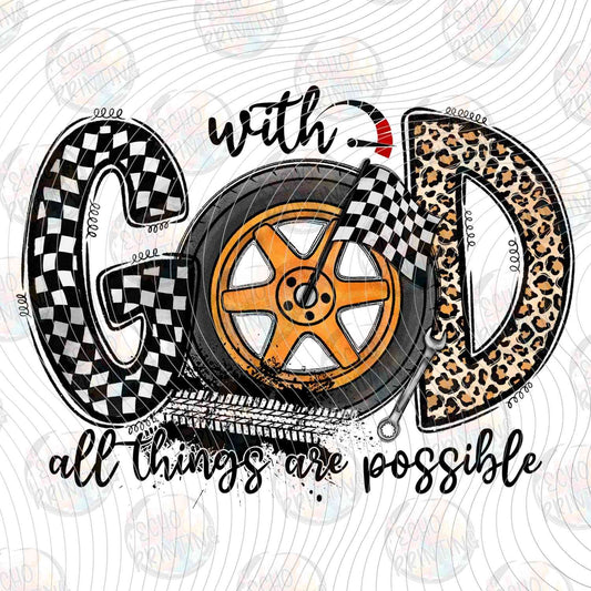 MTRSR 13 - WITH GOD ALL THINGS ARE POSSIBLE TIRE