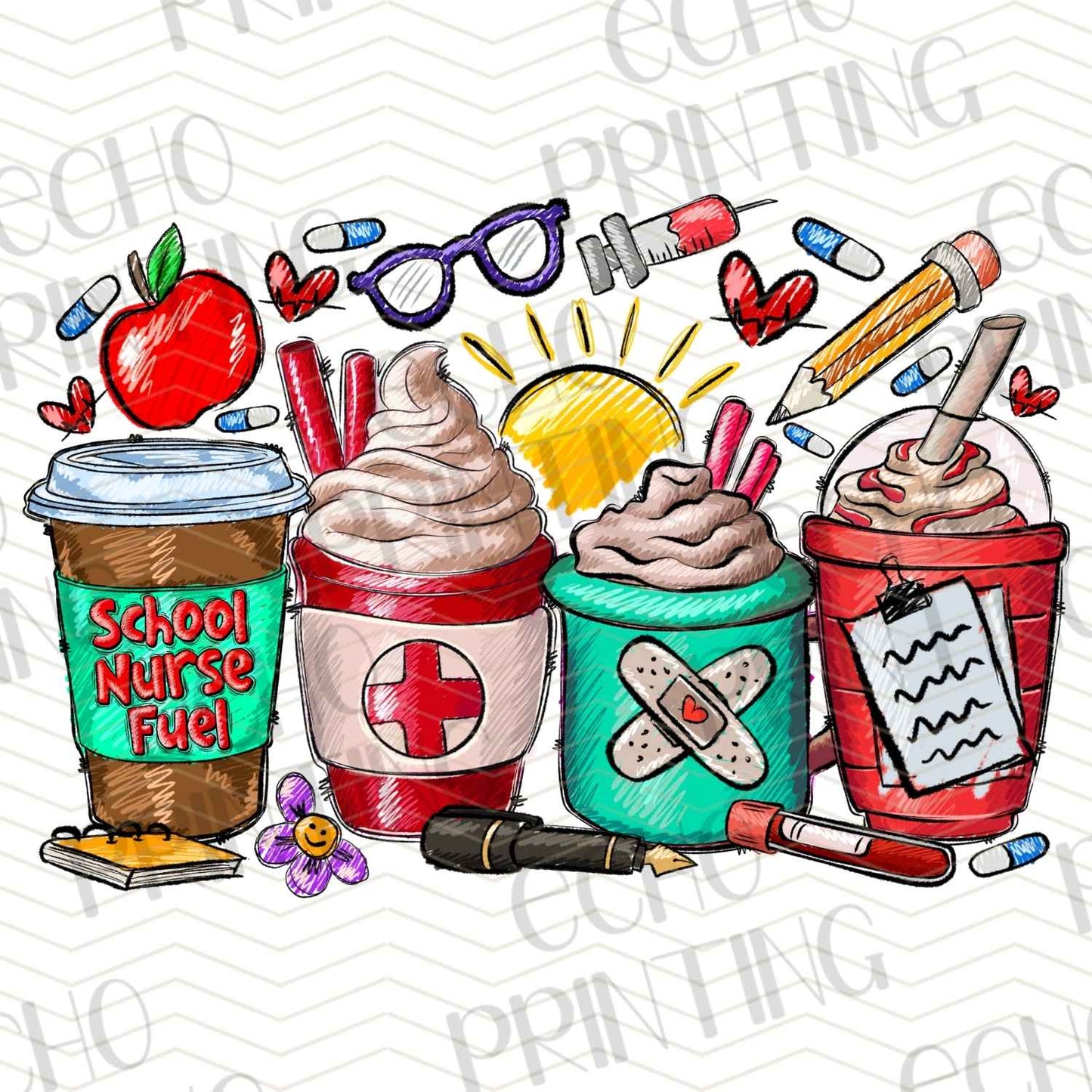 NRS 183 - NURSE SUPPLIES ICON SET