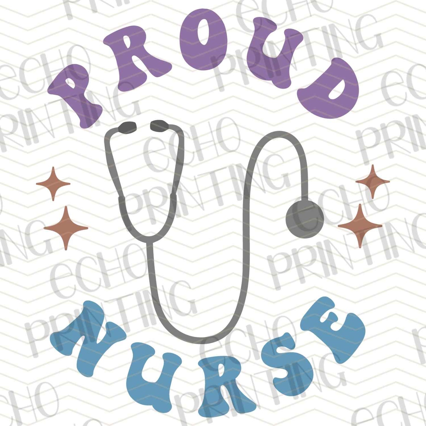 NRS 209 - PROUD NURSE STETHOSCOPE