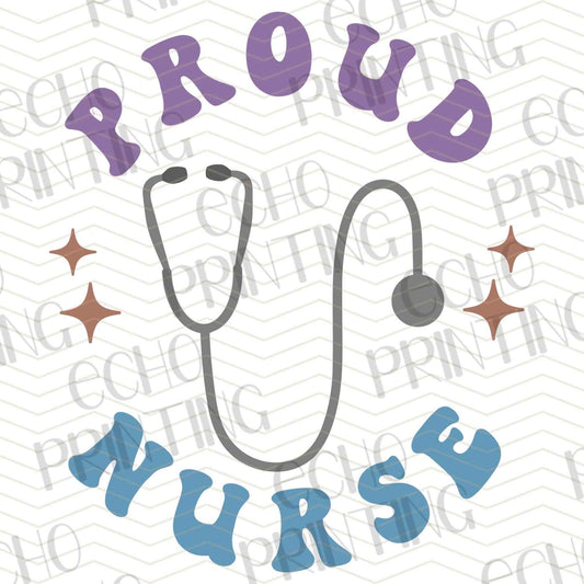 NRS 209 - PROUD NURSE STETHOSCOPE