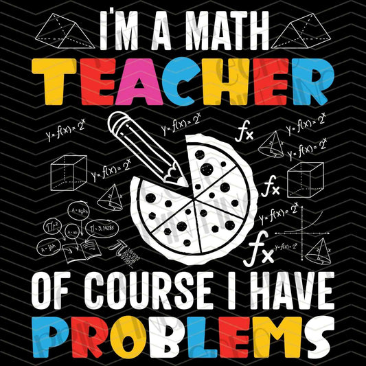 PDYG 38 - IM A MATH TEACHER