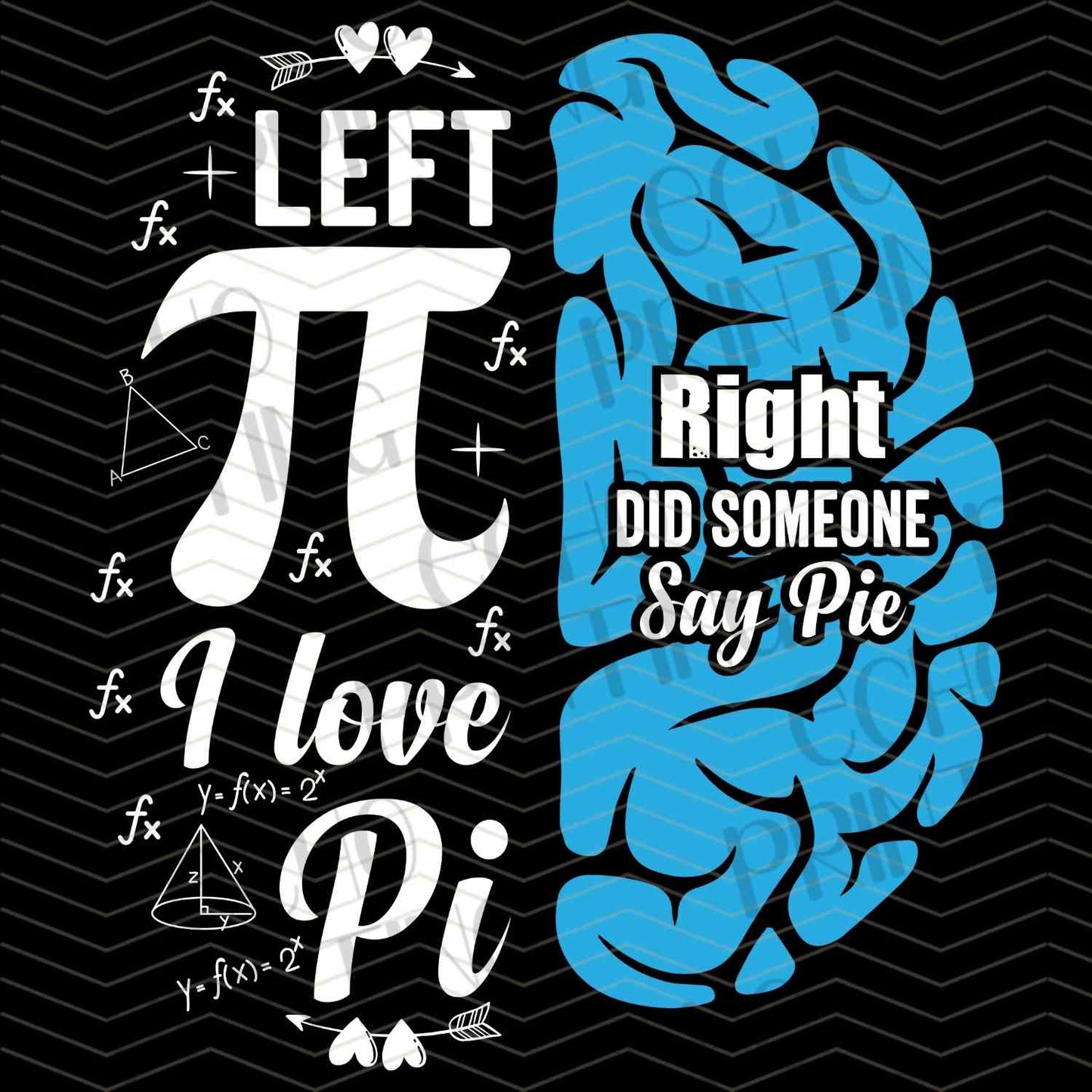 PDYG 45 - LEFT RIGHT I LOVE PI