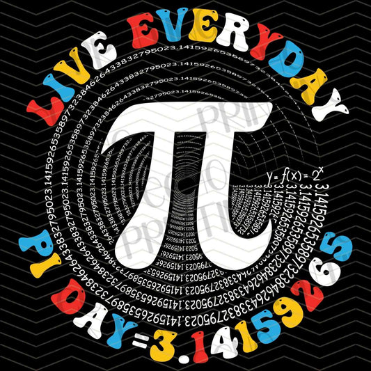 PDYG 50 - LIVE EVERYDAY PI DAY