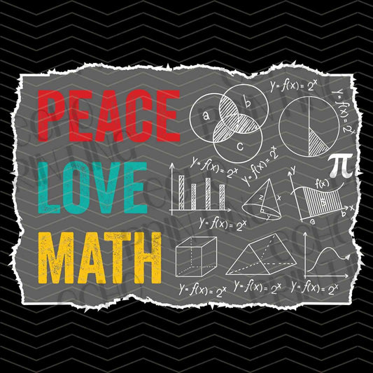 PDYG 56 - PEACE LOVE MATH