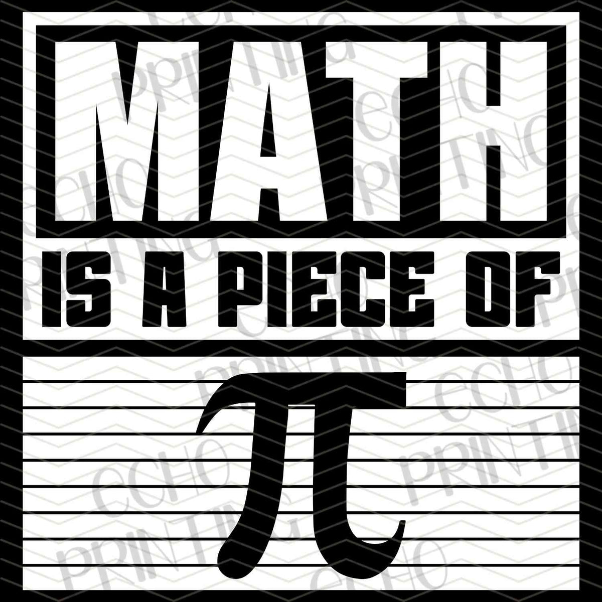 PDYG 6 - MATH IS A PIECE OF PI