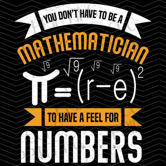 PDYG 88 – MATHEMATICIAN HAVE A FEEL FOR NUMBERS