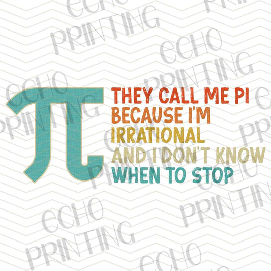 PDYG 95 – THEY CALL ME PI IRRATIONAL
