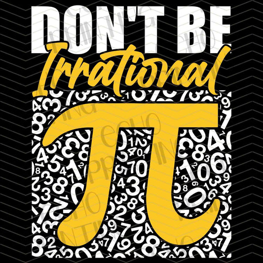 PDYG 9 - DONT BE IRRATIONAL