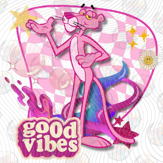 PKPNT 1 - PINK CHARACTER GOOD VIBES