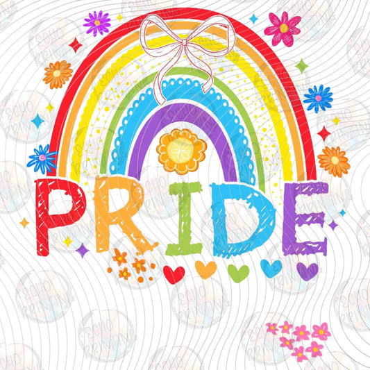 PRDG 30 - PRIDE RAINBOW ARCH AND CLOUDS