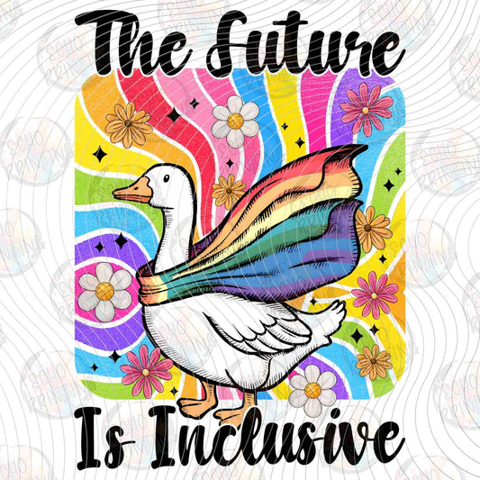 PRDG 42 - THE FUTURE IS INCLUSIVE RAINBOW GOOSE