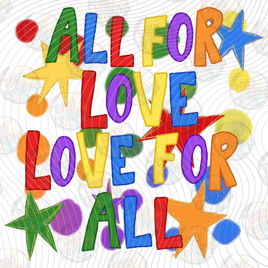 PRDG 50 - ALL FOR LOVE LOVE FOR ALL