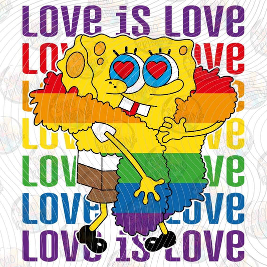 PRDG 51 - LOVE IS LOVE RAINBOW ART