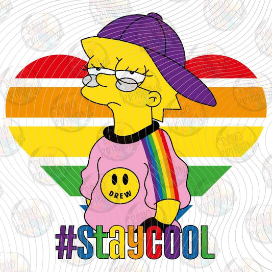 PRDG 55 - STAY COOL RETRO CHARACTER