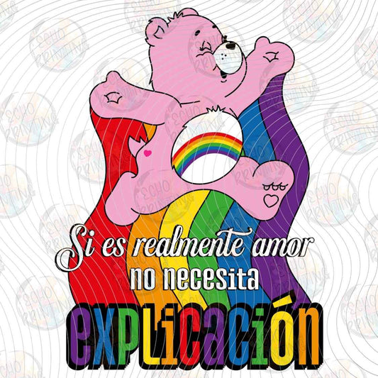 PRDG 62 - SELF LOVE RAINBOW CARE BEAR