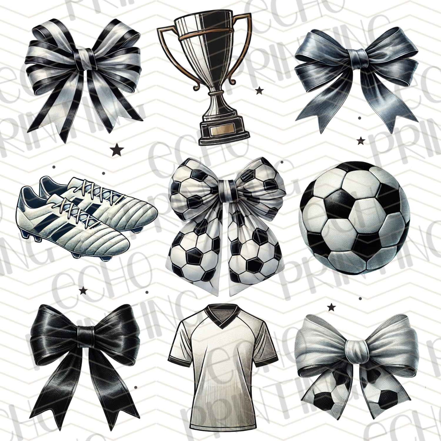 SCR 1 - GAME DAY BOWS AND BALLS