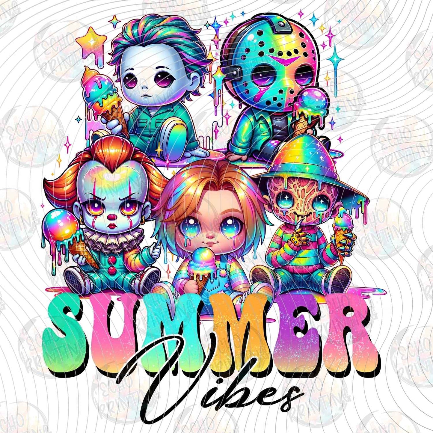 SMRC 45 - SUMMER VIBES CUTE MONSTERS