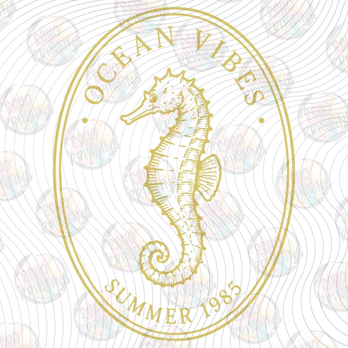 SMRG 1004 - SEAHORSE STAMP