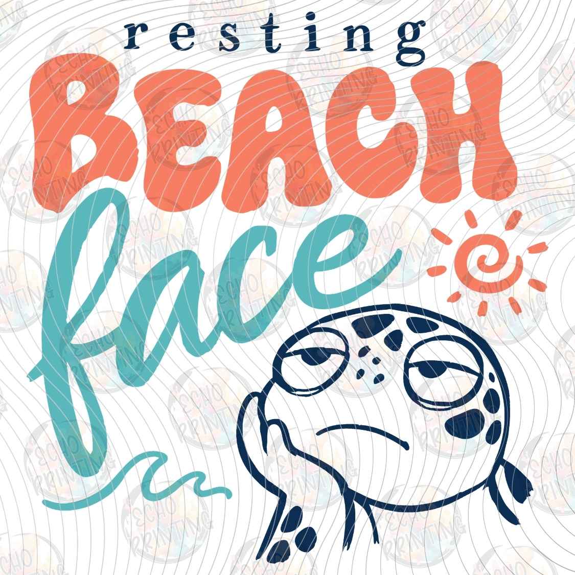 SMRG 1098 - RESTING BEACH FACE
