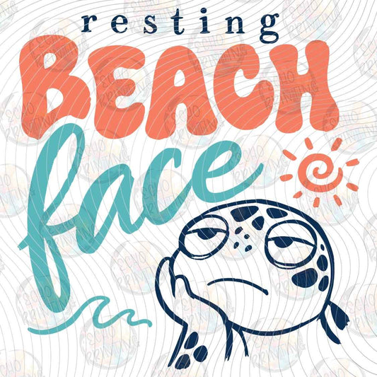 SMRG 1098 - RESTING BEACH FACE