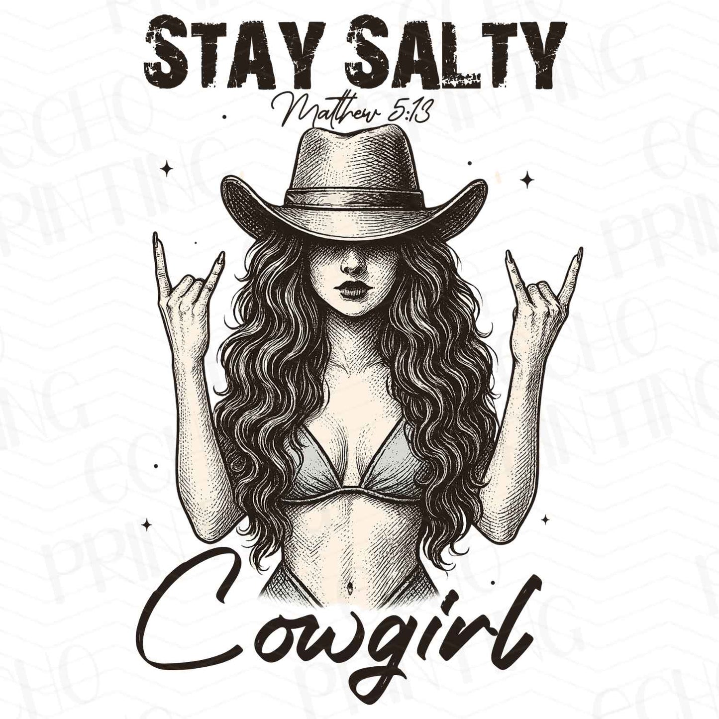 SMRG 114 - STAY SALTY COWGIRL