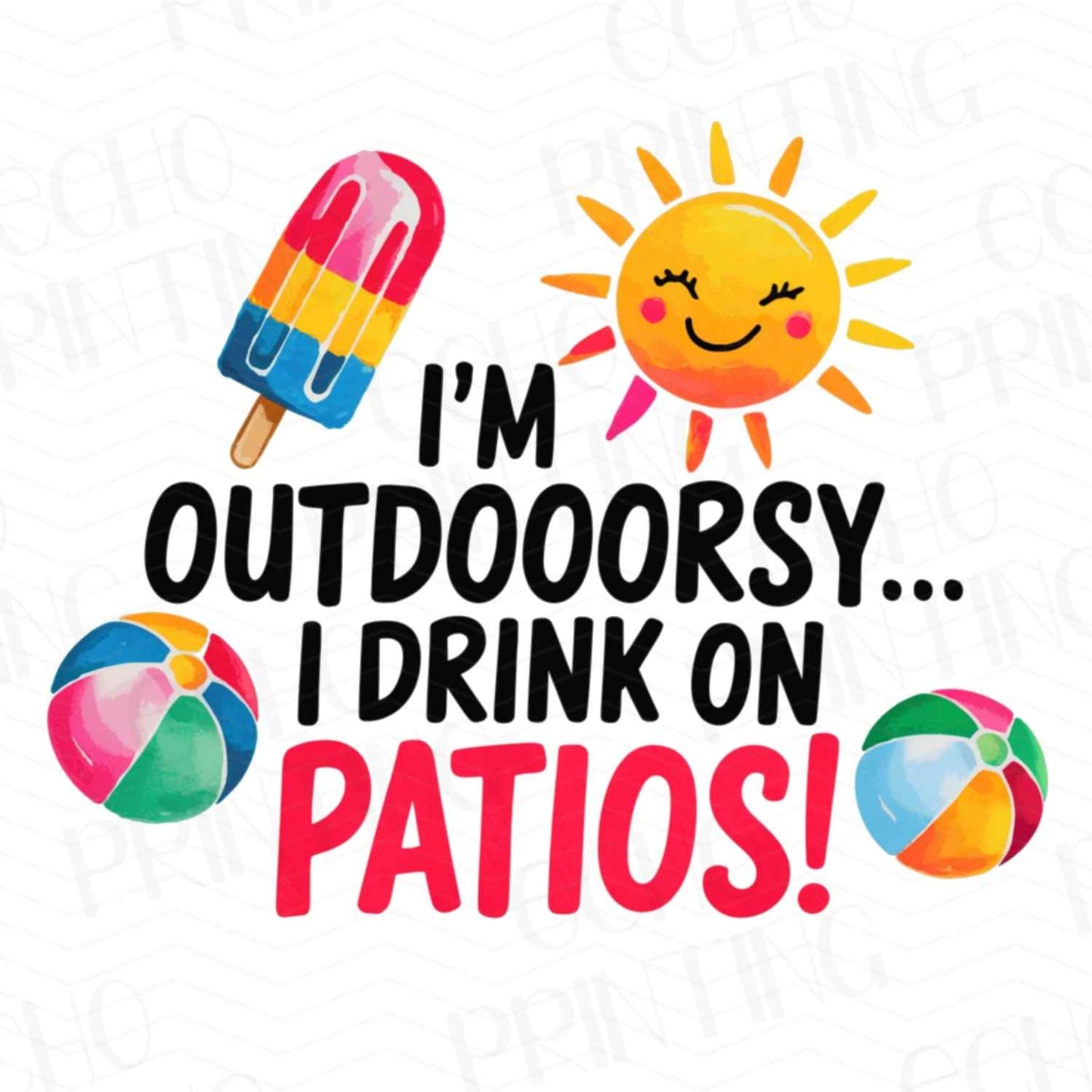 SMRG 196 - IM OUTDOORSY DRINKING ON PATIOS