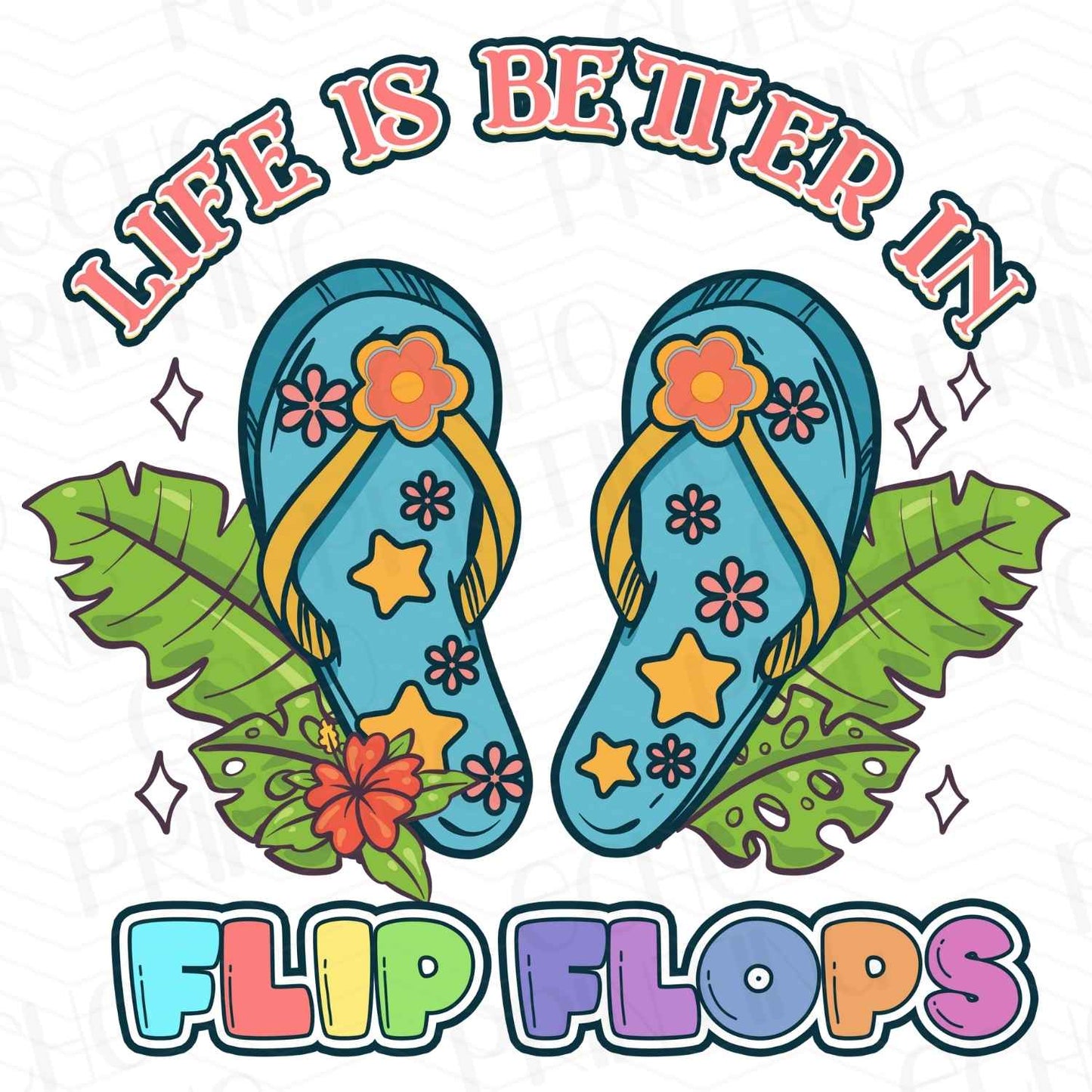 SMRG 205 - LIFE IS BETTER IN FLIP FLOPS