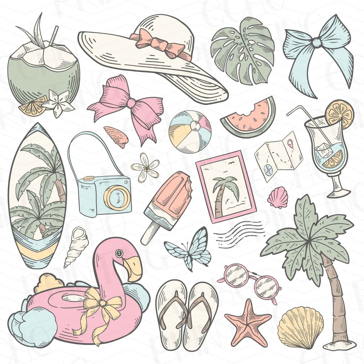 SMRG 234 - BEACH ICONS